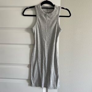 SKIMS Gray Tank Mini Dress